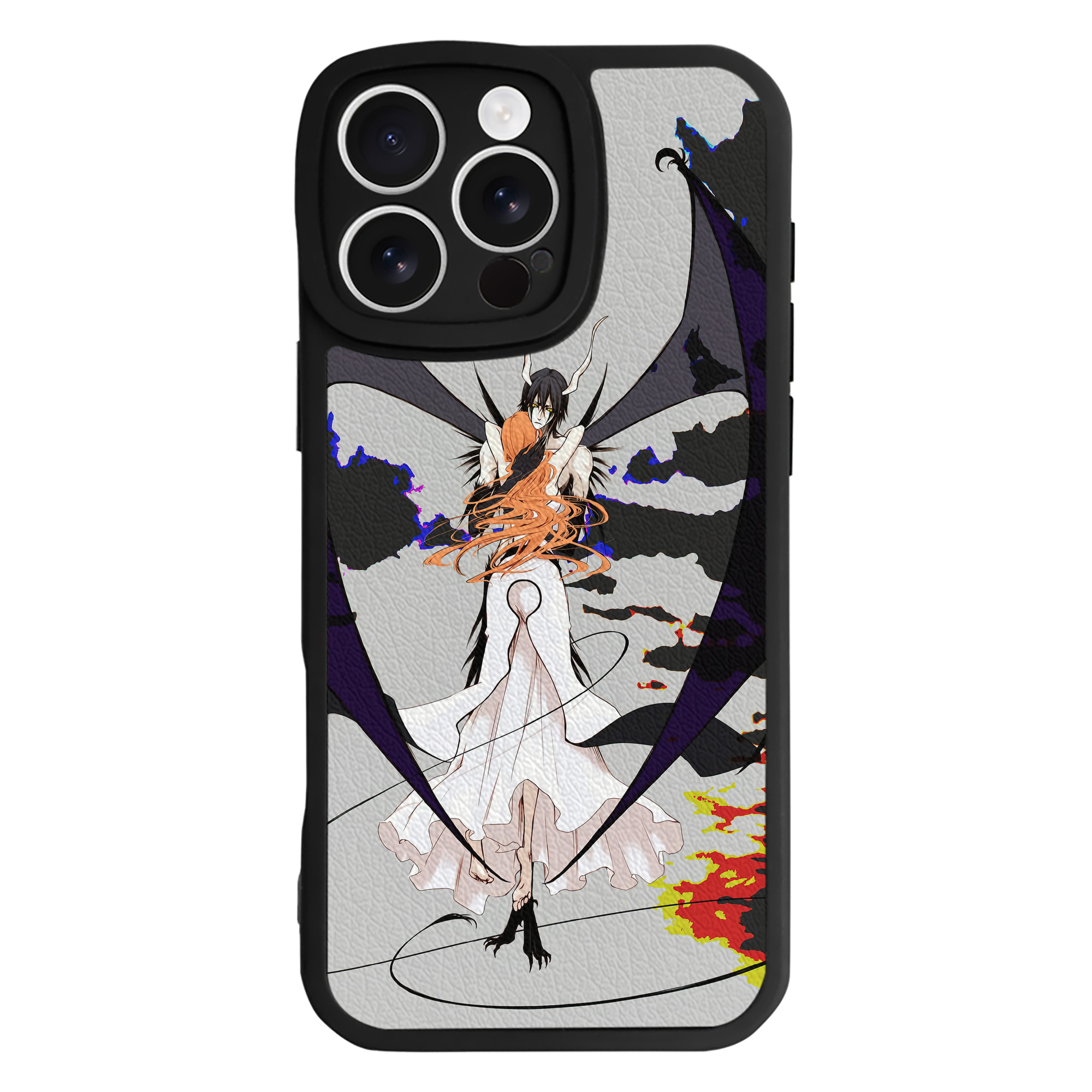 （画像用） ブリーチ BLEACH 【iPhone 16シリーズ対応】シリコンスマホケース（レザー調） 材質：シリコン